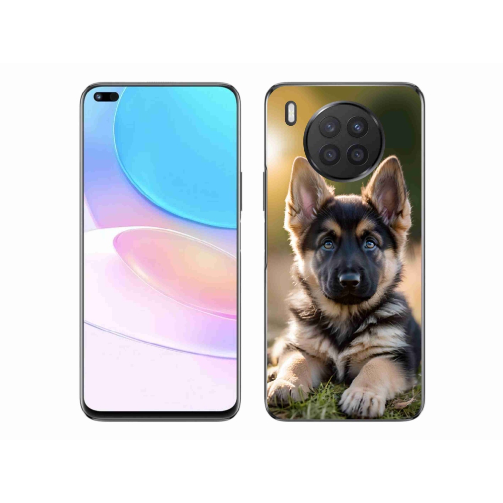 Gélový kryt mmCase na Honor 50 Lite - nemecký ovčiak v prírode