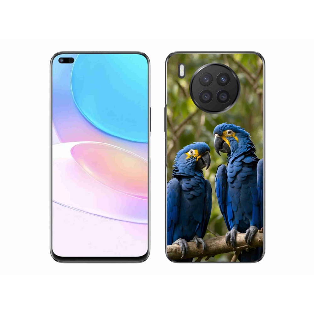 Gélový kryt mmCase na Honor 50 Lite - papagájové duo