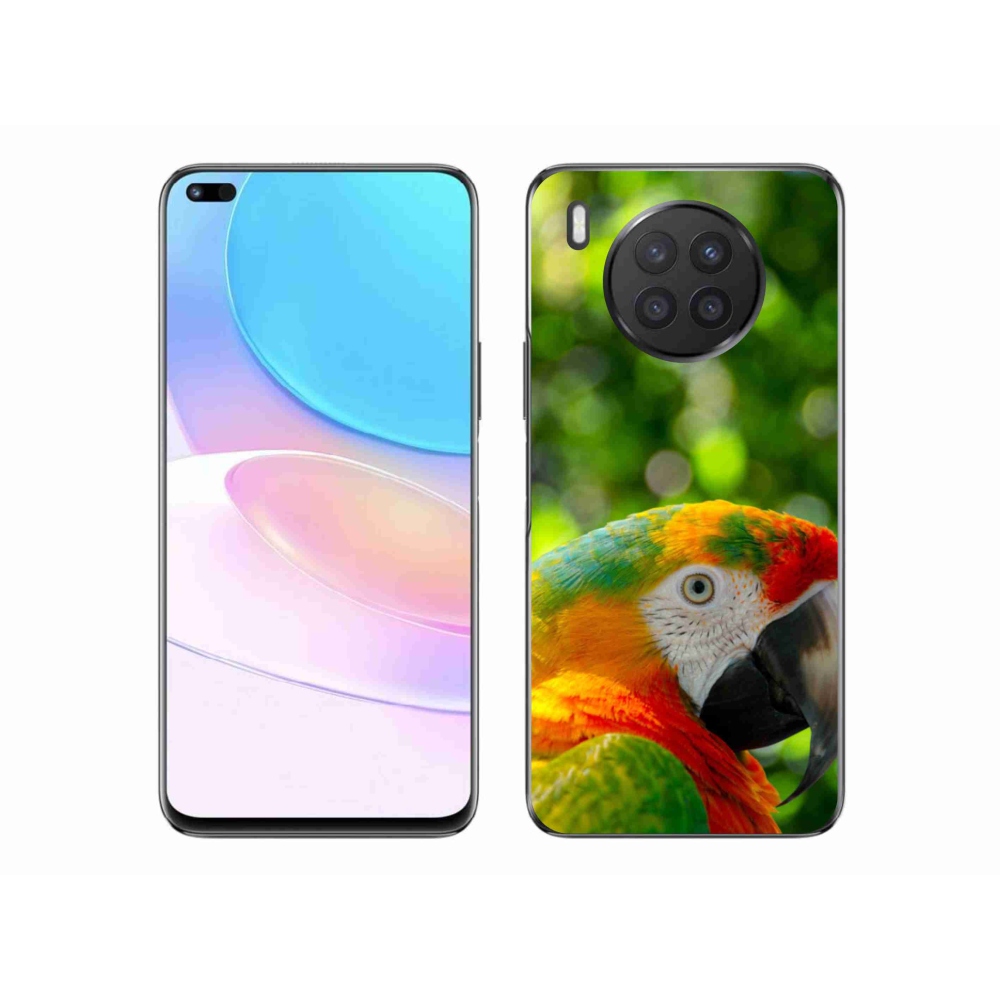 Gélový kryt mmCase na Honor 50 Lite - papagáj ara 3