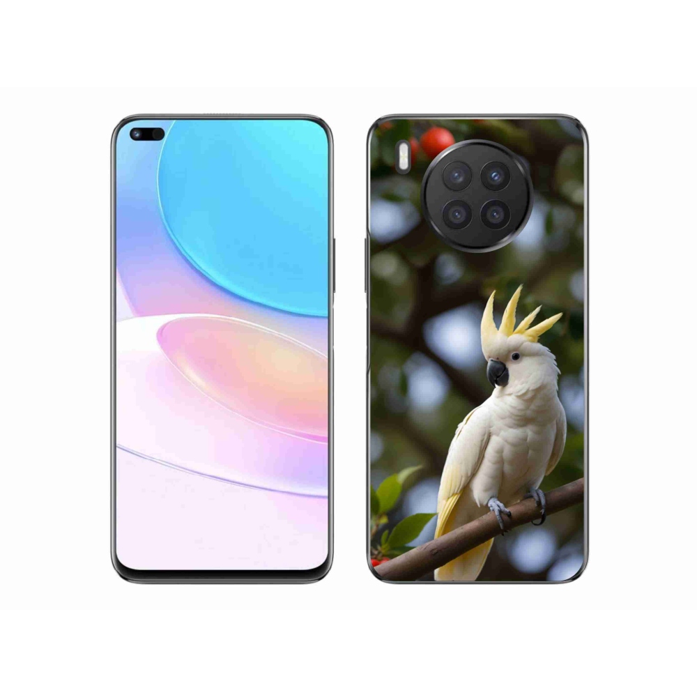 Gélový kryt mmCase na Honor 50 Lite - papagáj kakadu 3