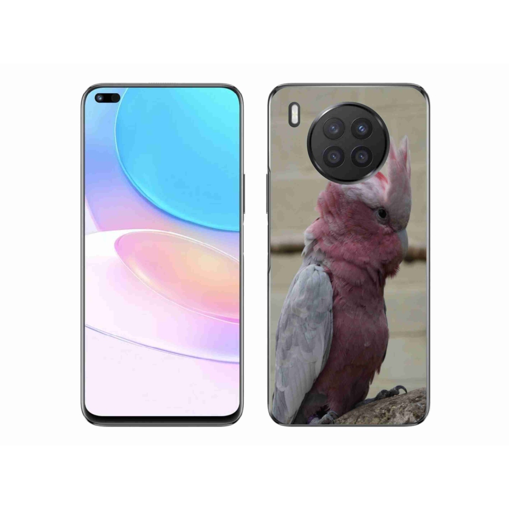 Gélový kryt mmCase na Honor 50 Lite - papagáj kakadu ružový