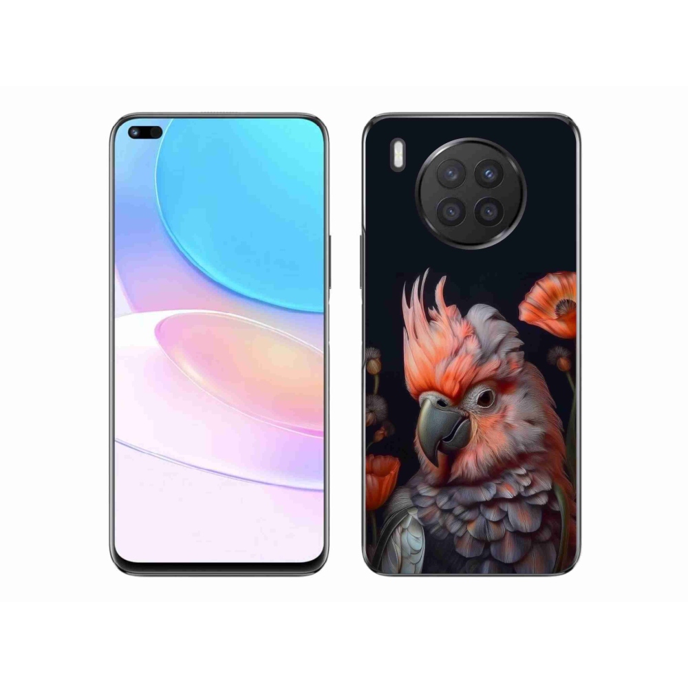 Gélový kryt mmCase na Honor 50 Lite - papagáj kakadu vo farbách