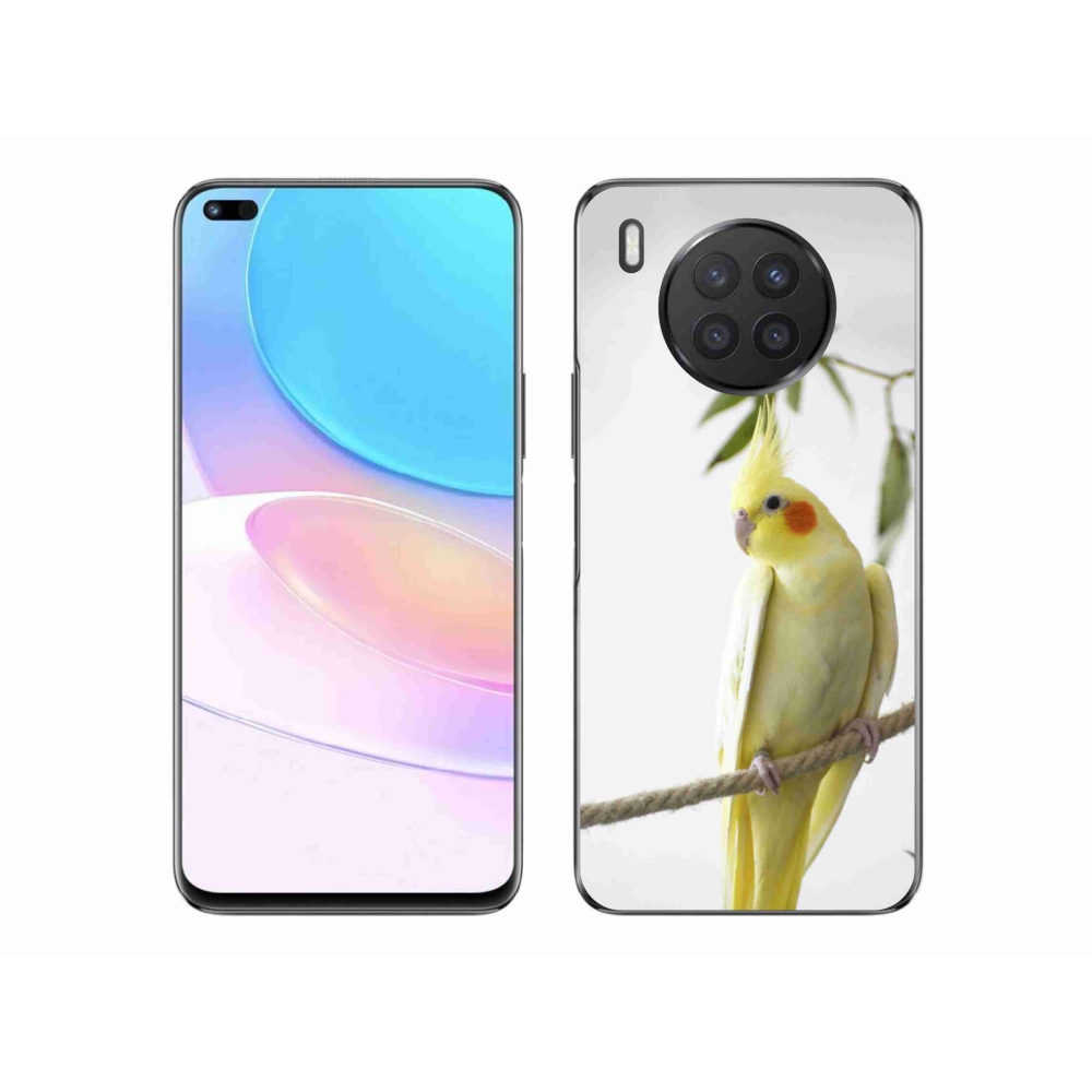 Gélový kryt mmCase na Honor 50 Lite - papagáj korela chocholatá