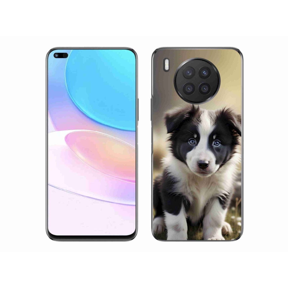 Gélový kryt mmCase na Honor 50 Lite - roztomilá border kólia