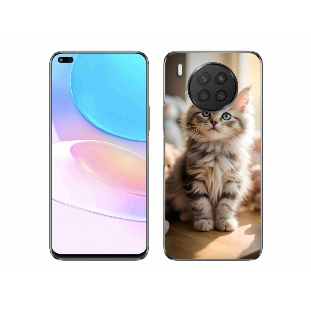 Gélový kryt mmCase na Honor 50 Lite - roztomilé mačiatko 10