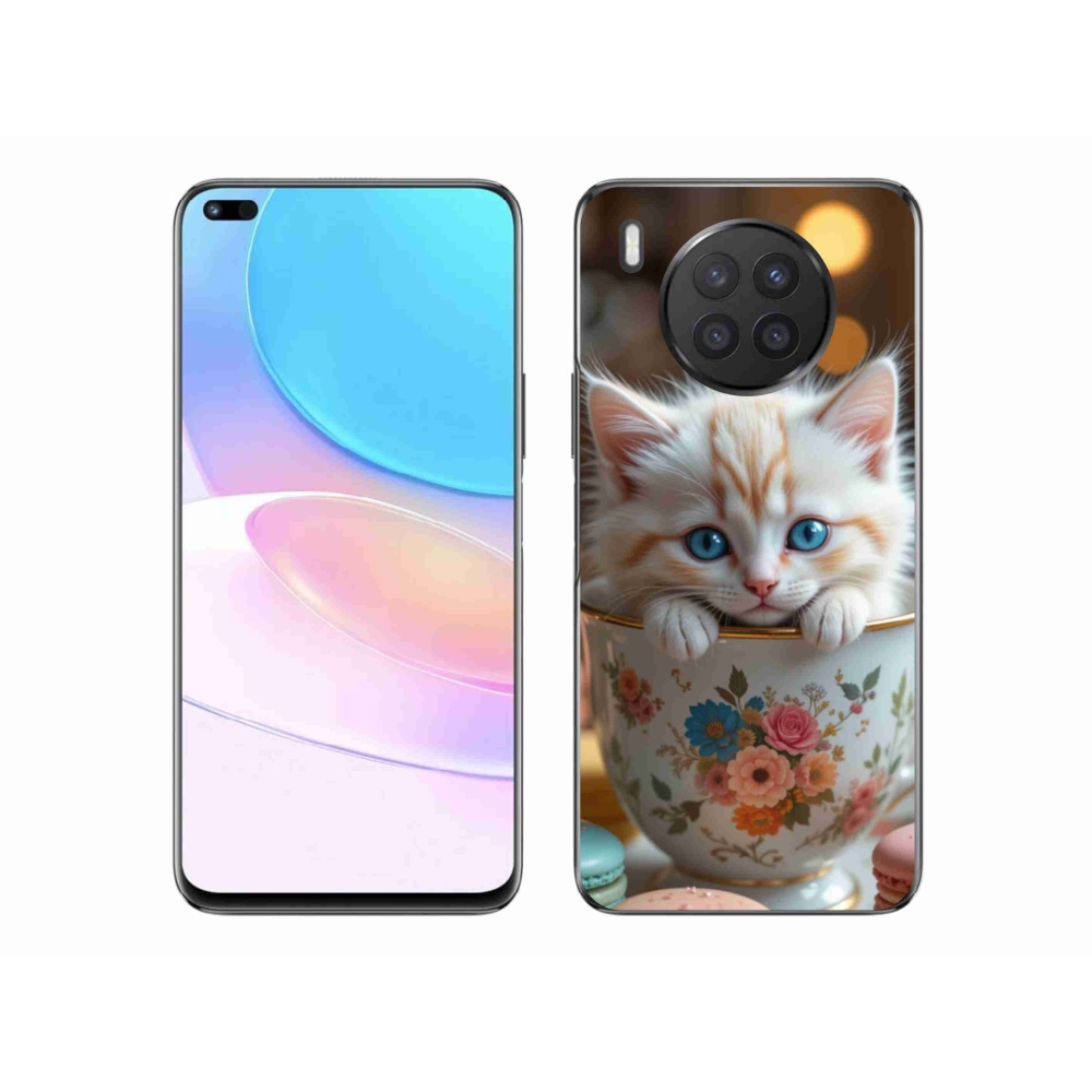 Gélový kryt mmCase na Honor 50 Lite - roztomilé mačiatko 6