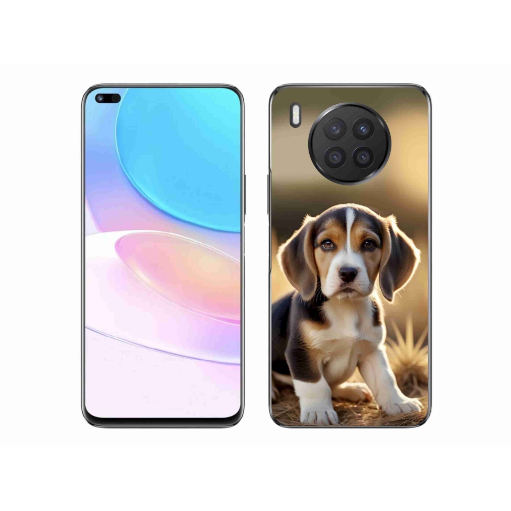Gélový kryt mmCase na Honor 50 Lite - roztomilý bígl