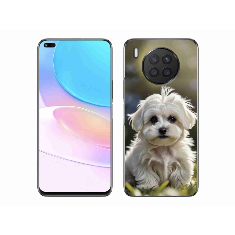 Gélový kryt mmCase na Honor 50 Lite - roztomilý maltézsky psík