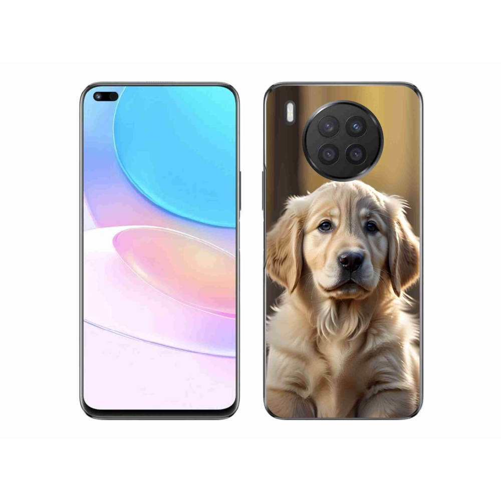 Gélový kryt mmCase na Honor 50 Lite - roztomilý zlatý retriever