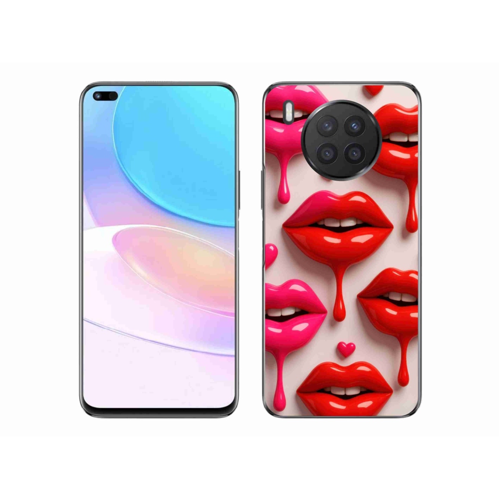Gélový kryt mmCase na Honor 50 Lite - pery 2