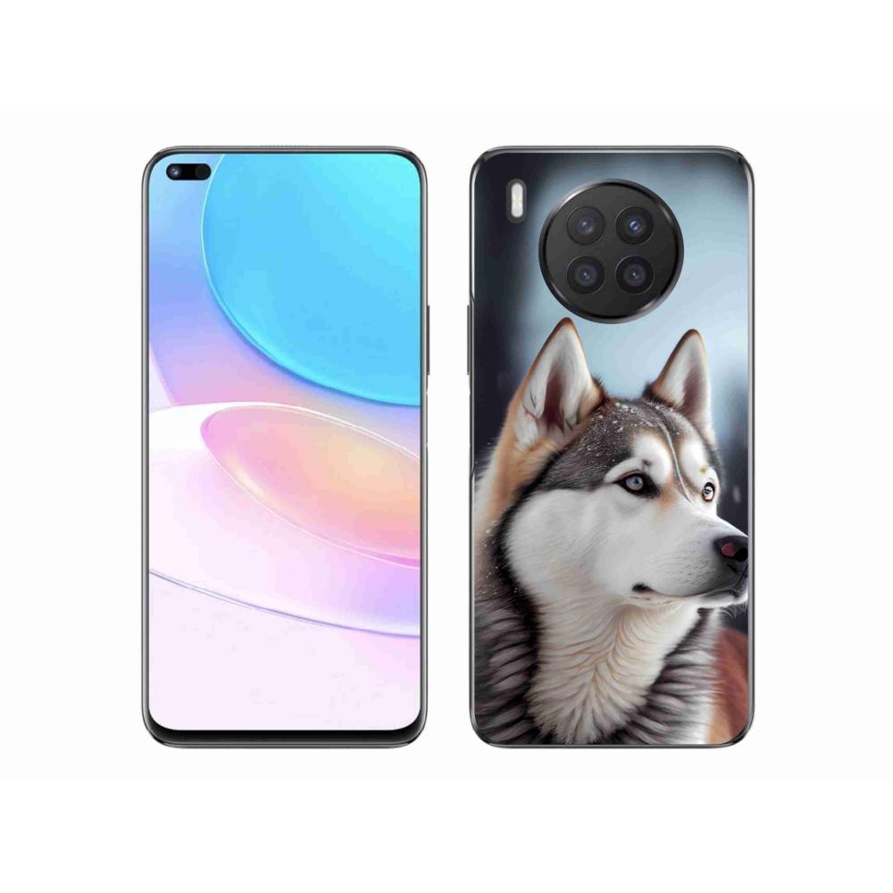 Gélový kryt mmCase na Honor 50 Lite - sibírsky husky