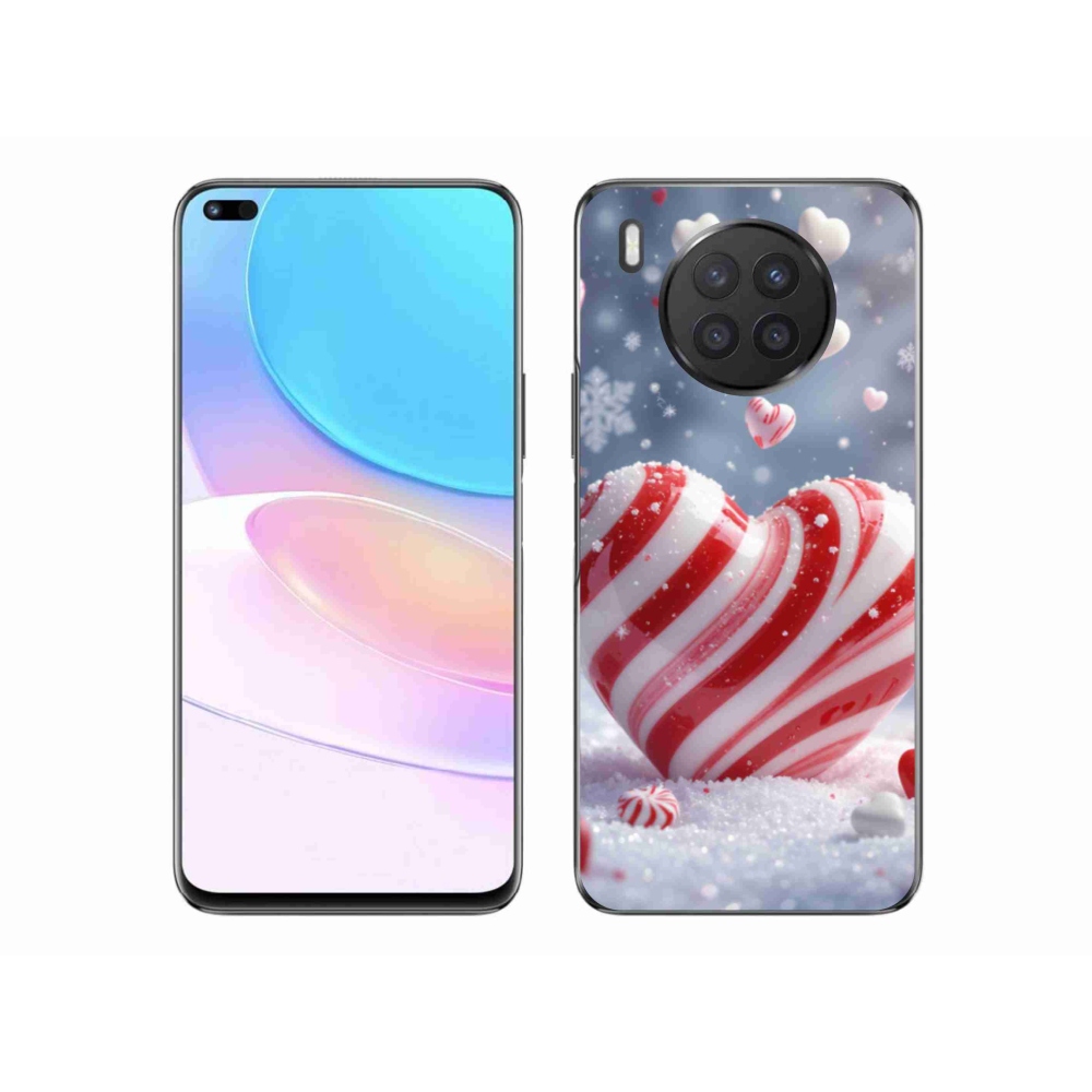 Gélový kryt mmCase na Honor 50 Lite - sladké srdce