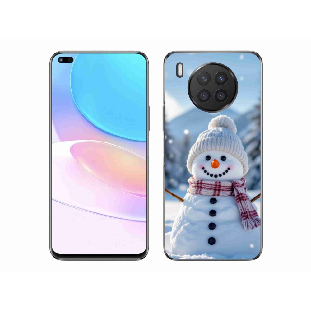 Gélový kryt mmCase na Honor 50 Lite - snehuliak 3