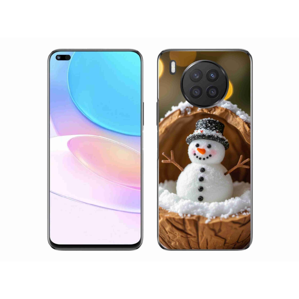 Gélový kryt mmCase na Honor 50 Lite - snehuliak 4