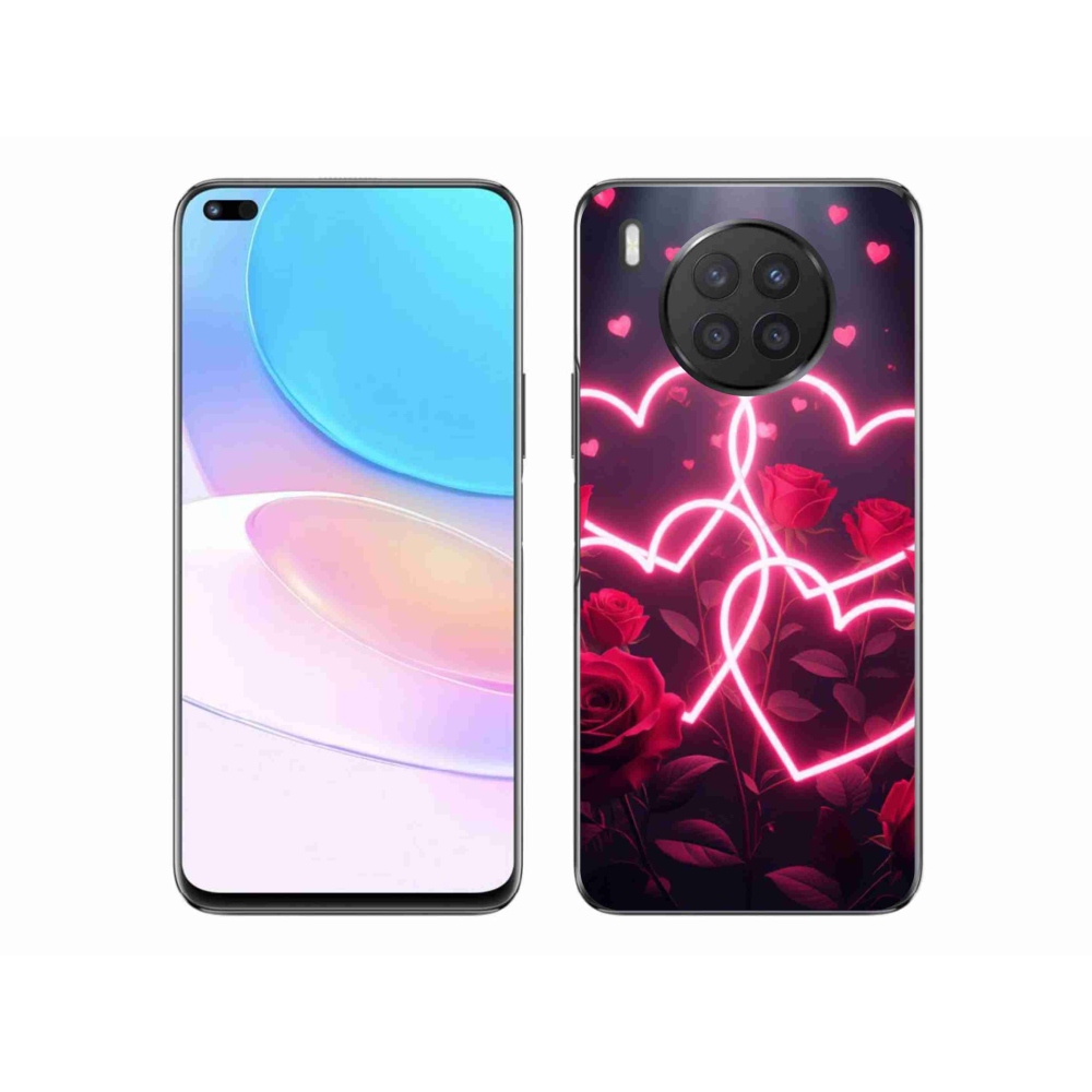 Gélový kryt mmCase na Honor 50 Lite - srdce lásky
