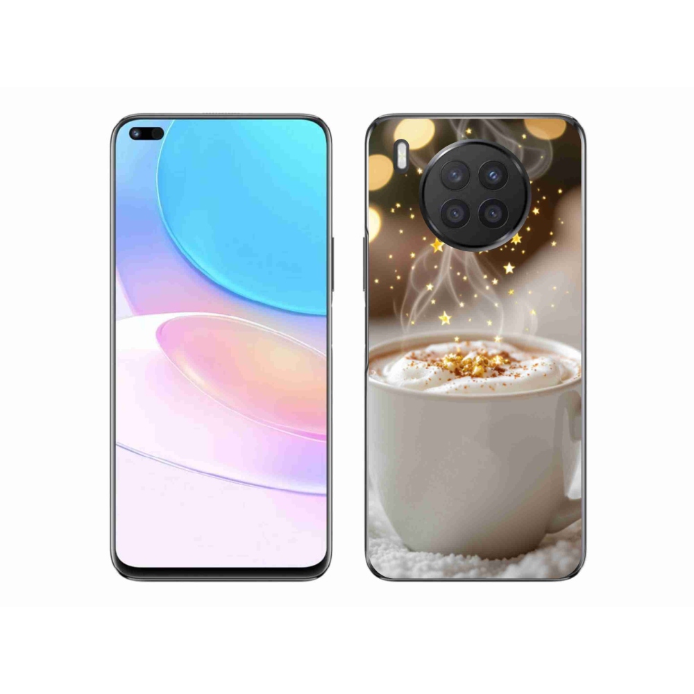 Gélový kryt mmCase na Honor 50 Lite - vianočný horúci nápoj