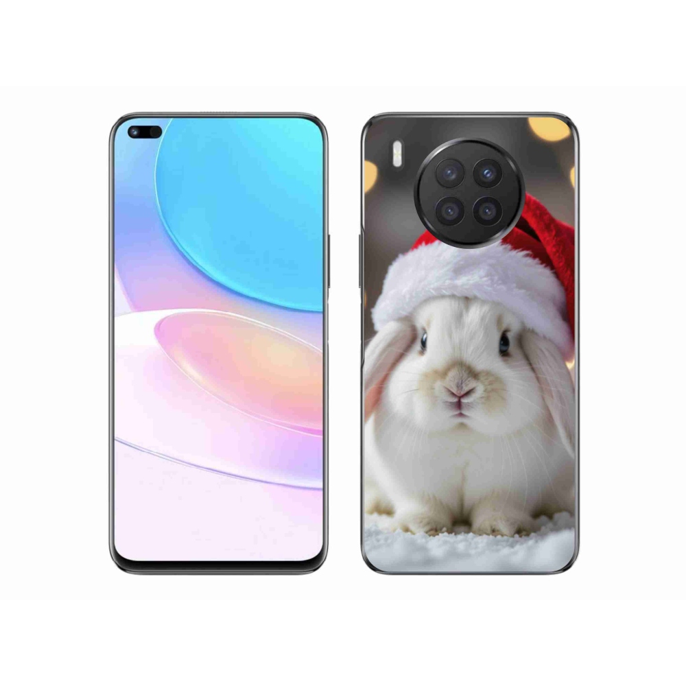 Gélový kryt mmCase na Honor 50 Lite - vianočný králik
