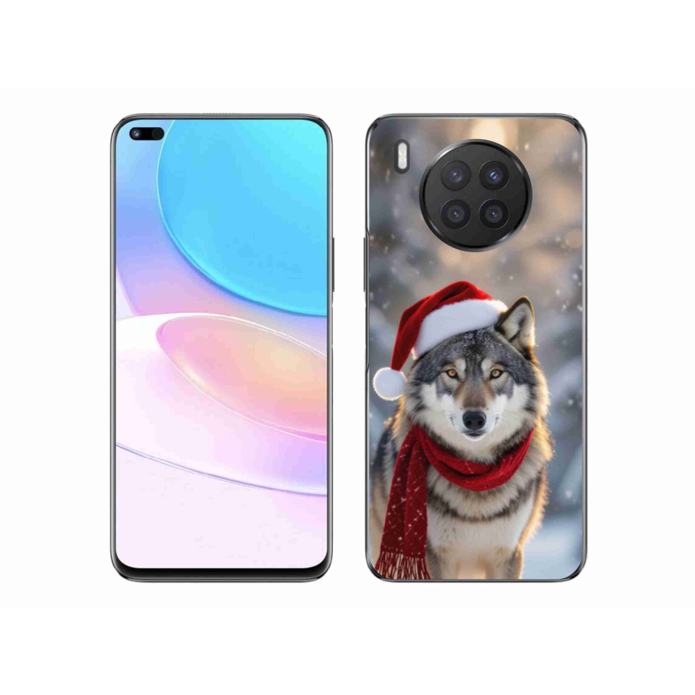 Gélový kryt mmCase na Honor 50 Lite - vianočný vlk
