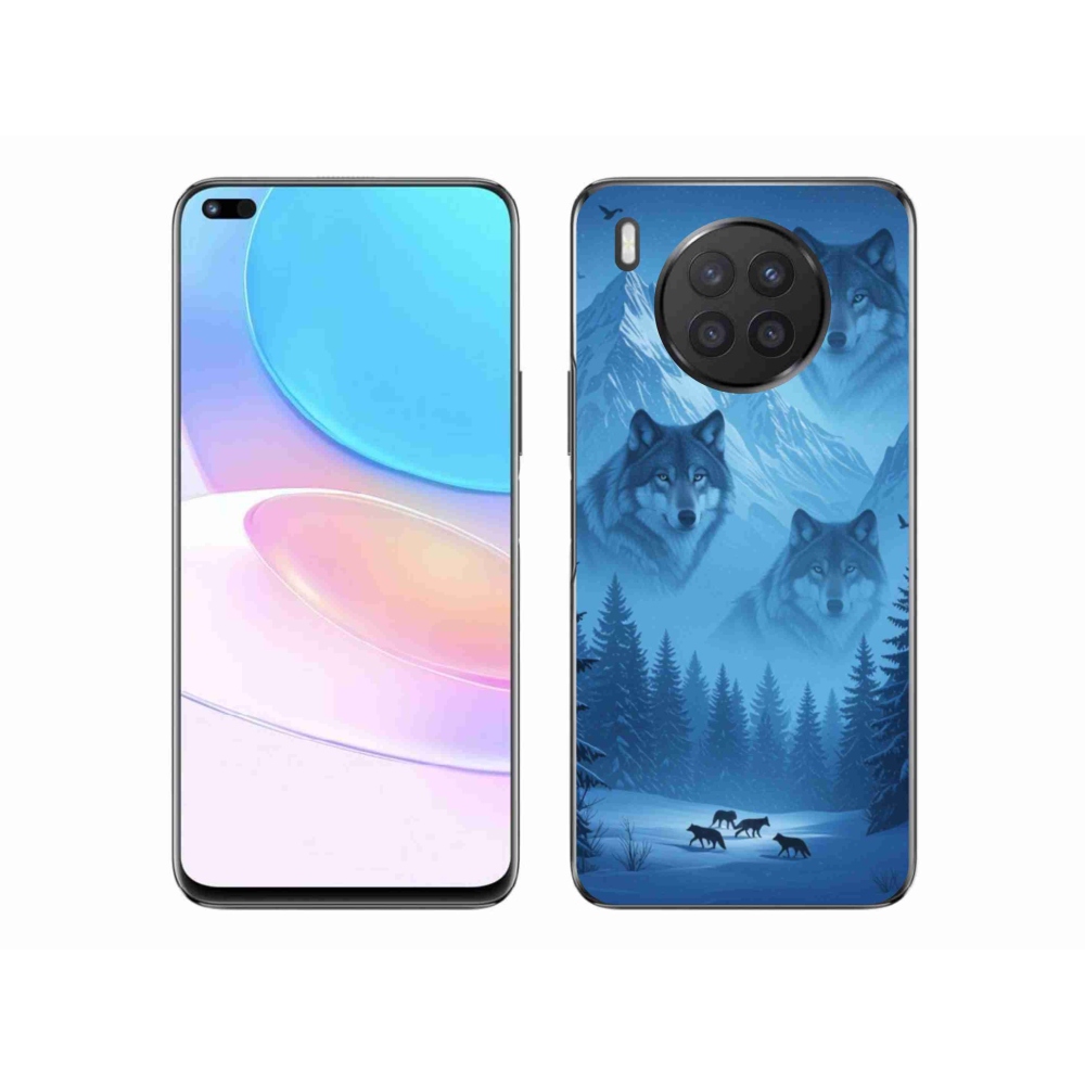 Gélový kryt mmCase na Honor 50 Lite - vlčia svorka