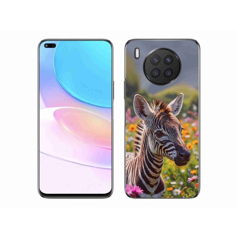 Gélový kryt mmCase na Honor 50 Lite - zebra na lúke