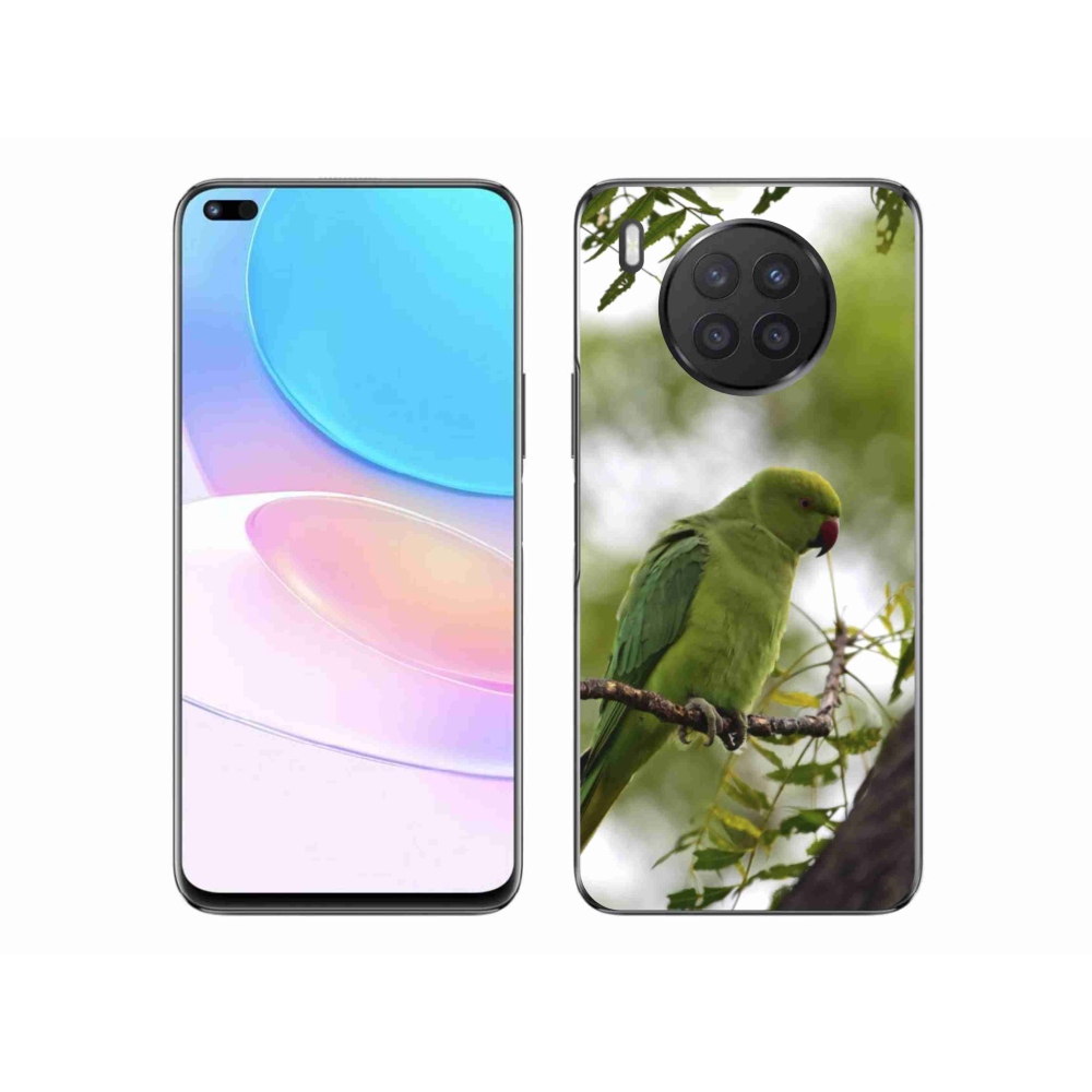 Gélový kryt mmCase na Honor 50 Lite - zelený papagáj
