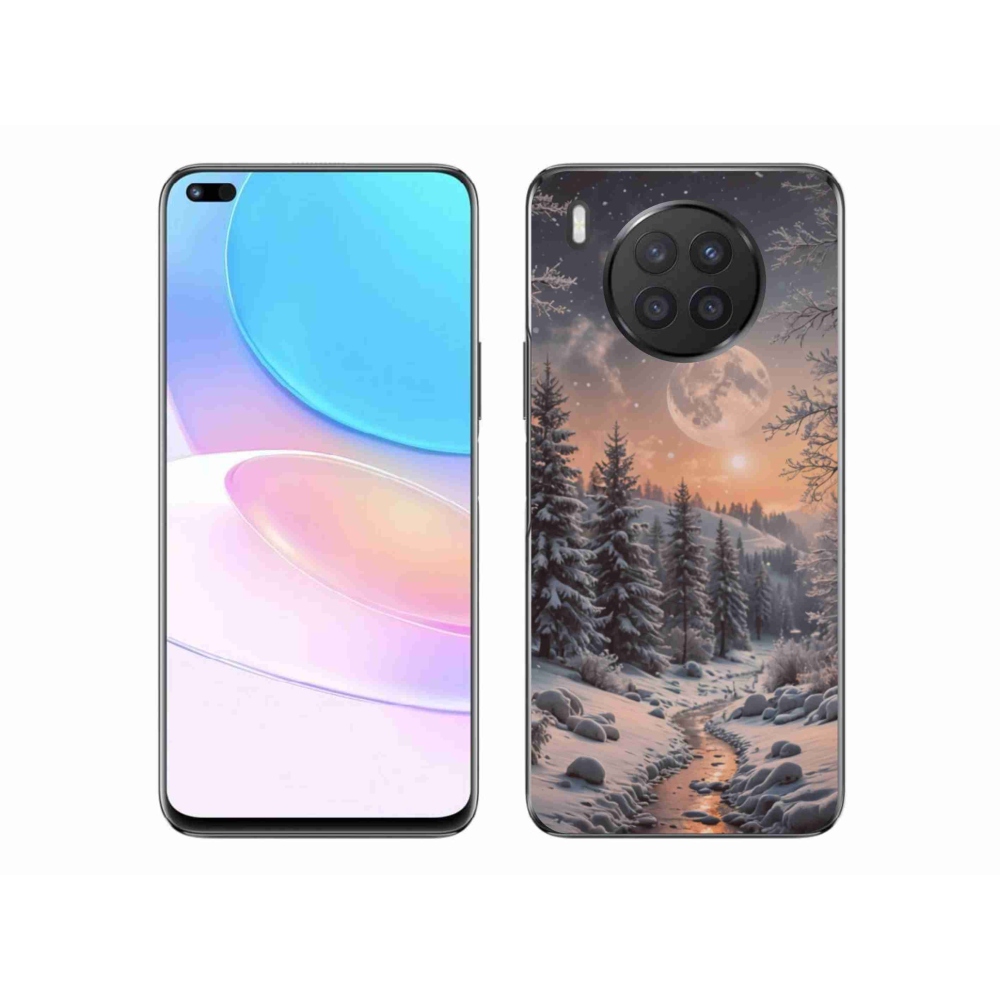 Gélový kryt mmCase na Honor 50 Lite - zimná krajina 2