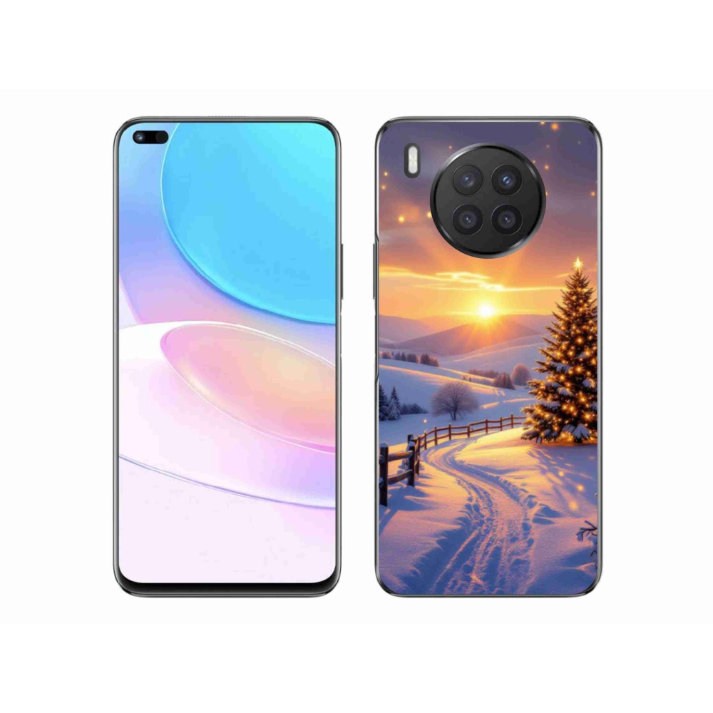 Gélový kryt mmCase na Honor 50 Lite - zimná krajina