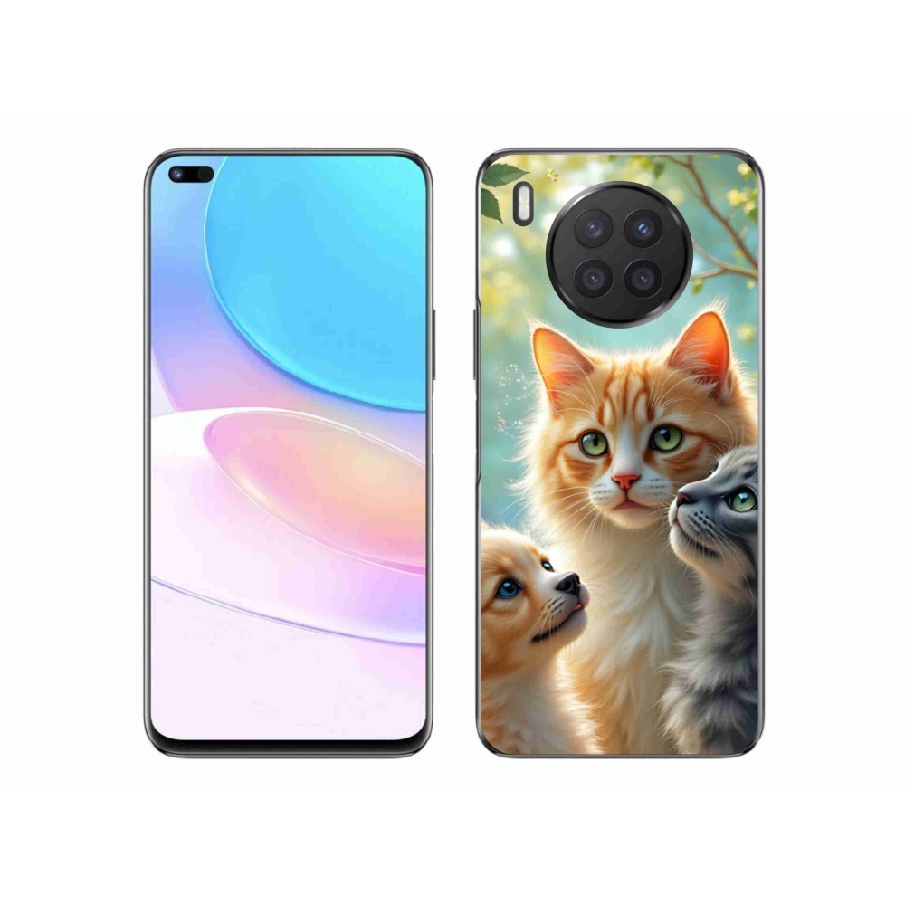 Gélový kryt mmCase na Honor 50 Lite - zvieracie priateľstvo 2