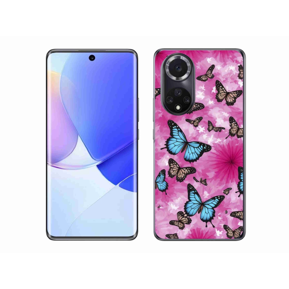 Gélový kryt mmCase na Honor 50 - motýlia záhrada