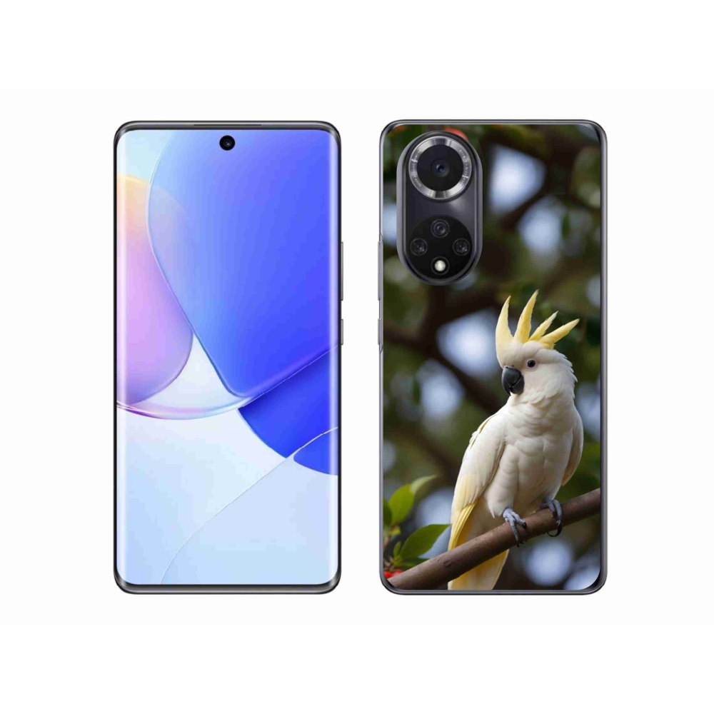 Gélový kryt mmCase na Honor 50 - papagáj kakadu 3