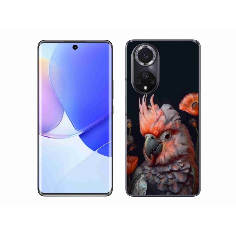 Gélový kryt mmCase na Honor 50 - papagáj kakadu vo farbách