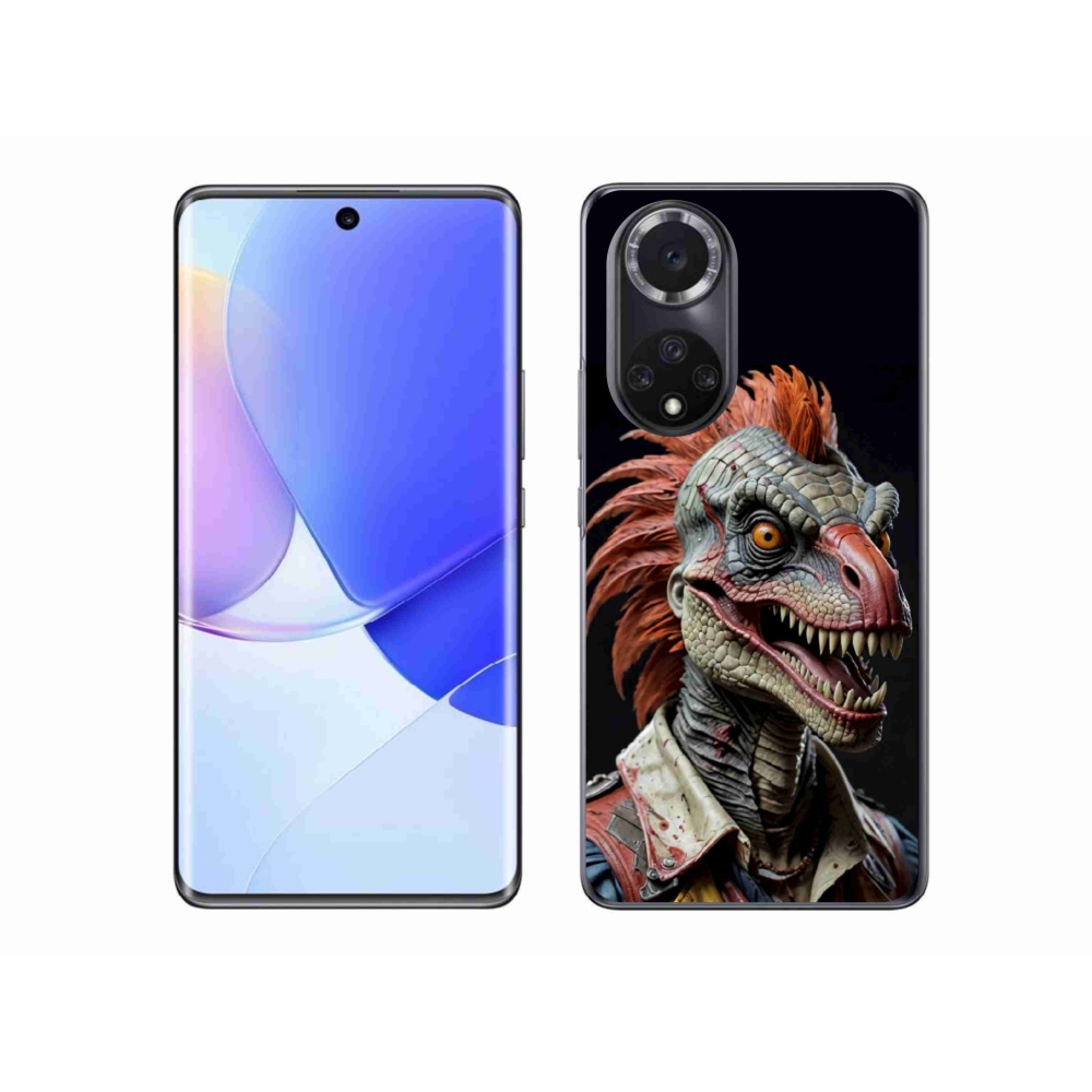 Gélový kryt mmCase na Honor 50 - punk dinosaurus
