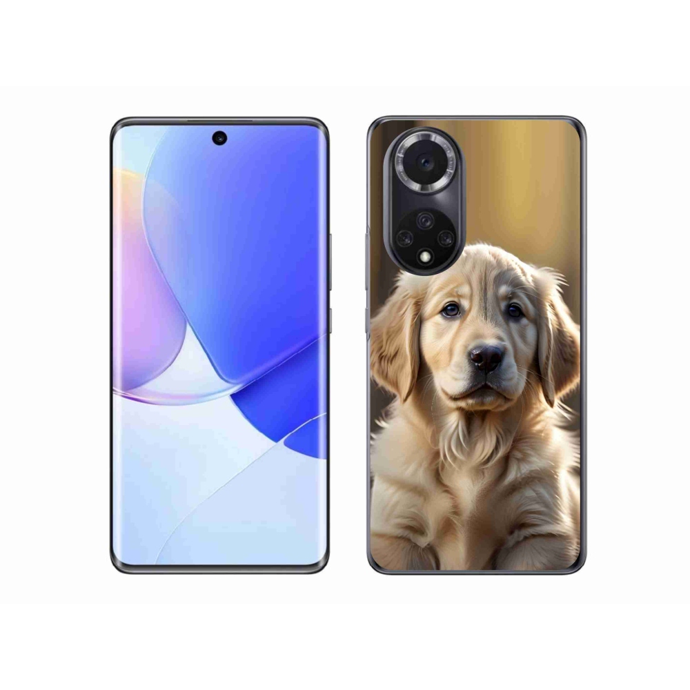 Gélový kryt mmCase na Honor 50 - roztomilý zlatý retriever