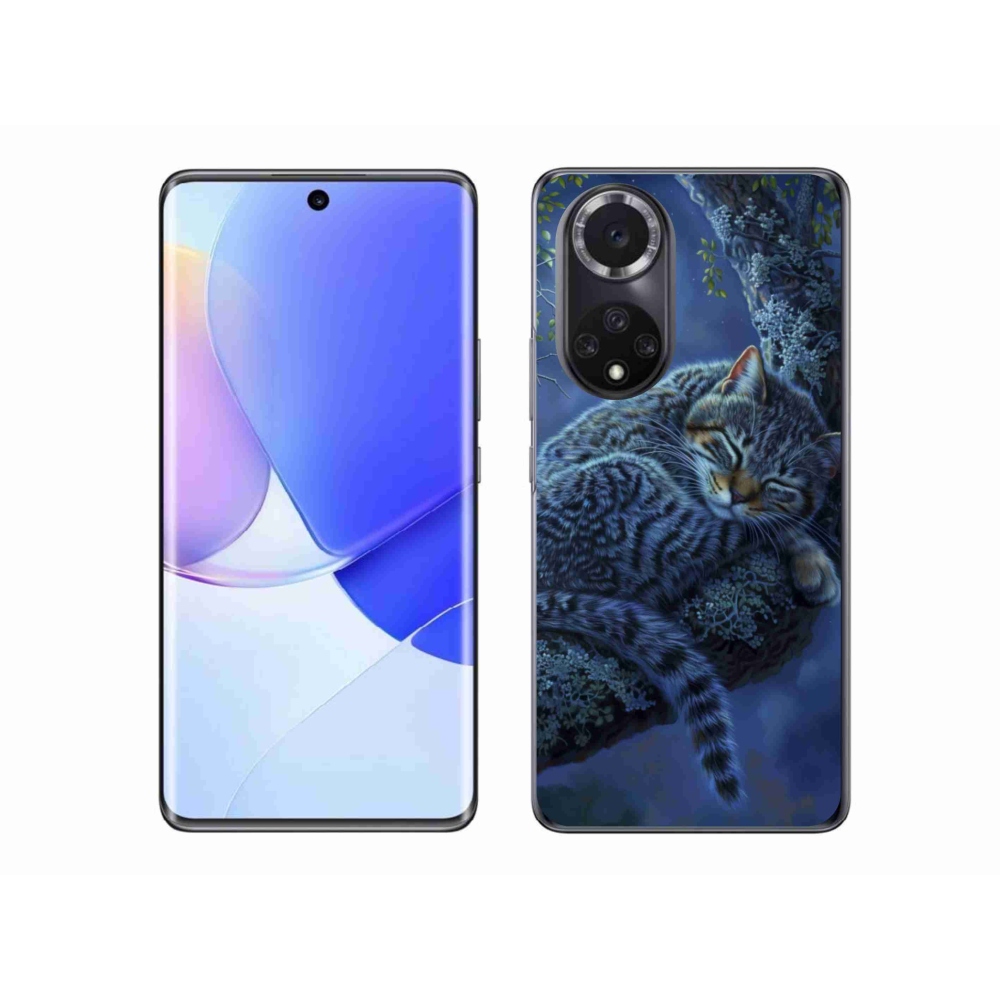 Gélový kryt mmCase na Honor 50 - spiaca mačka
