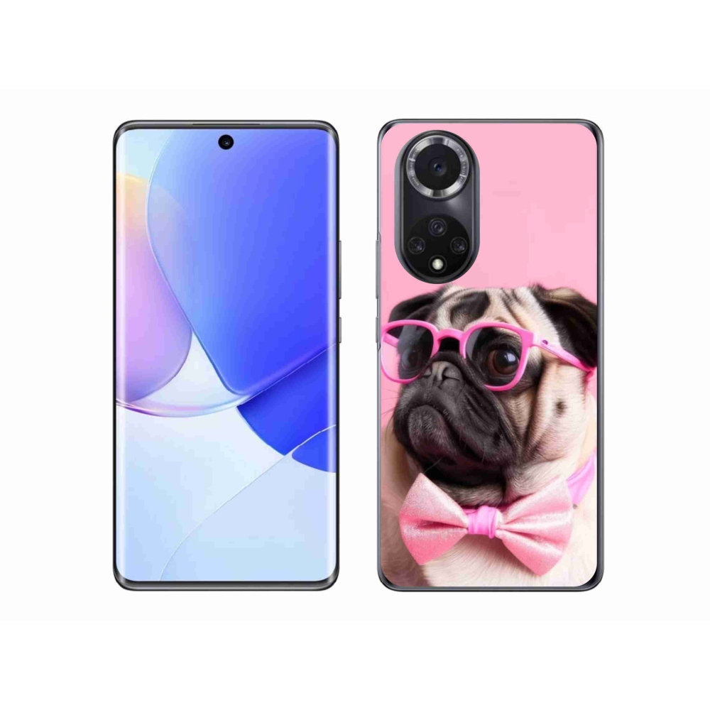 Gélový kryt mmCase na Honor 50 - štýlový mops