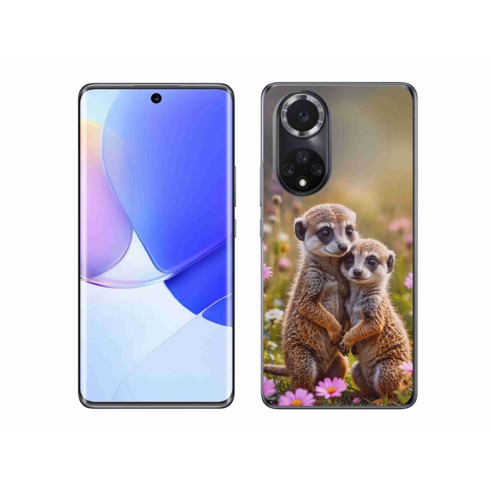 Gélový kryt mmCase na Honor 50 - surikatí duo