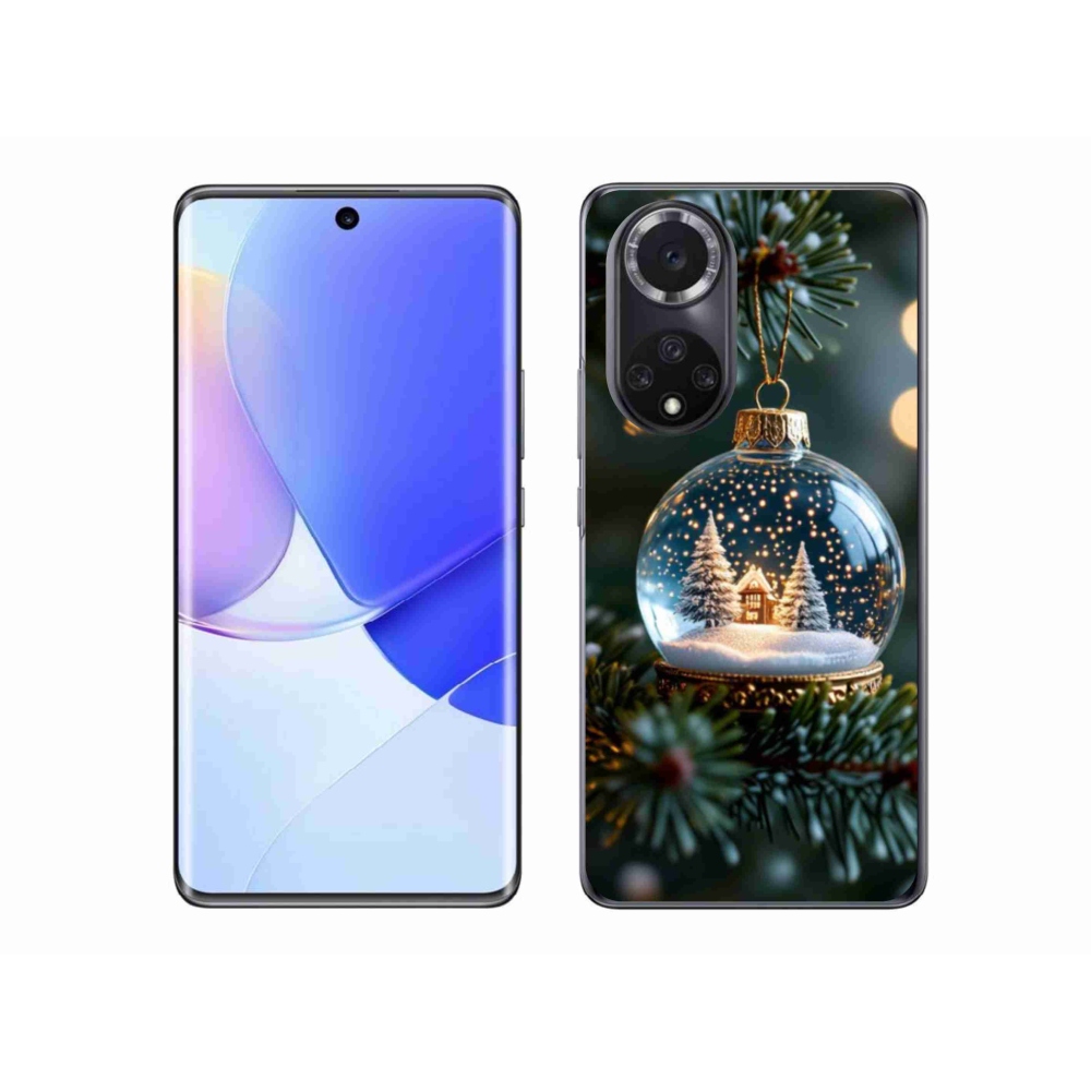 Gélový kryt mmCase na Honor 50 - vianočné gule 2