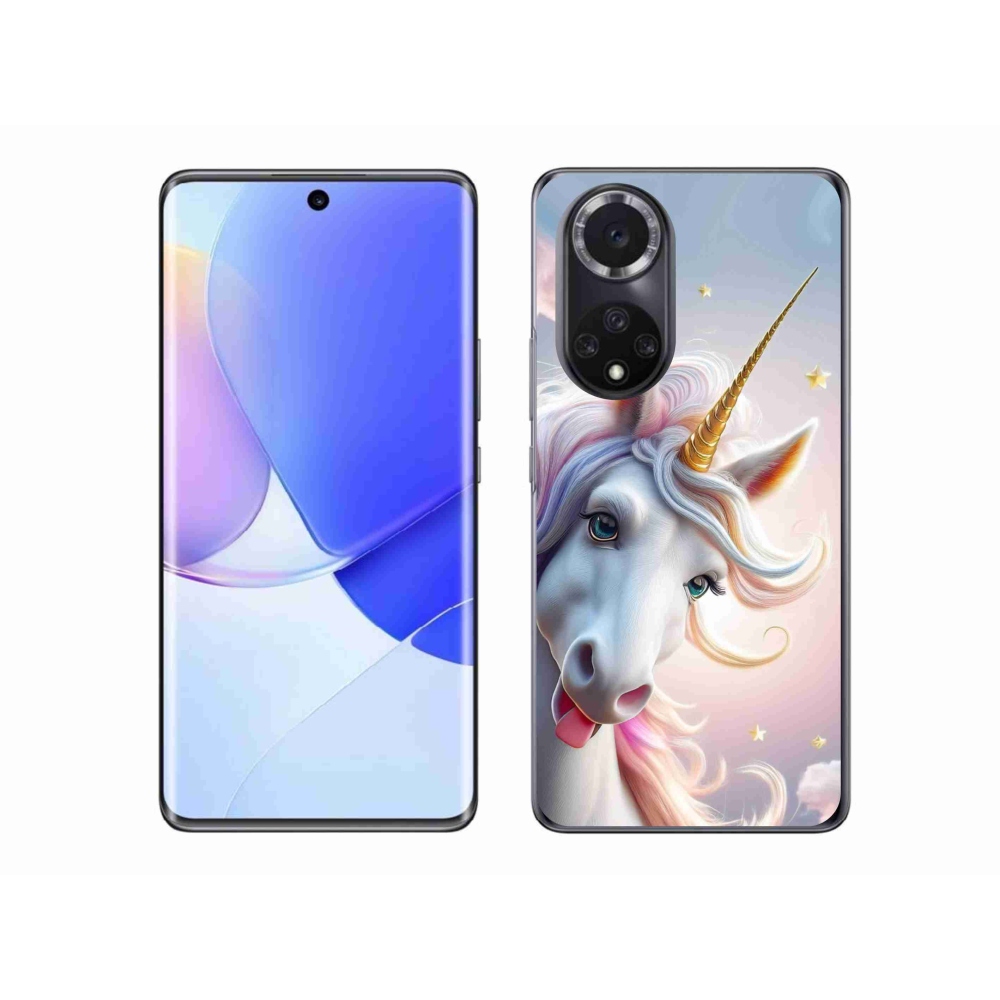 Gélový kryt mmCase na Honor 50 - veselý jednorožec