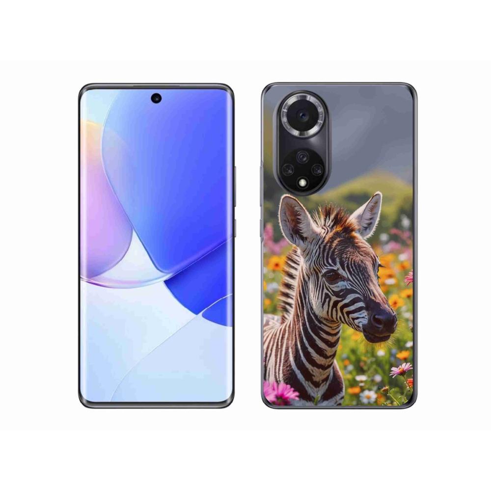 Gélový kryt mmCase na Honor 50 - zebra na lúke