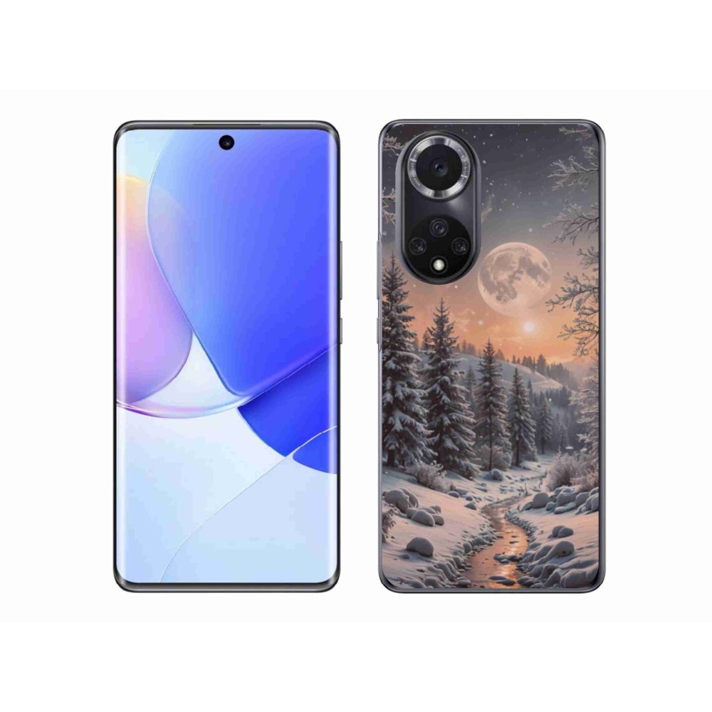 Gélový kryt mmCase na Honor 50 - zimná krajina 2
