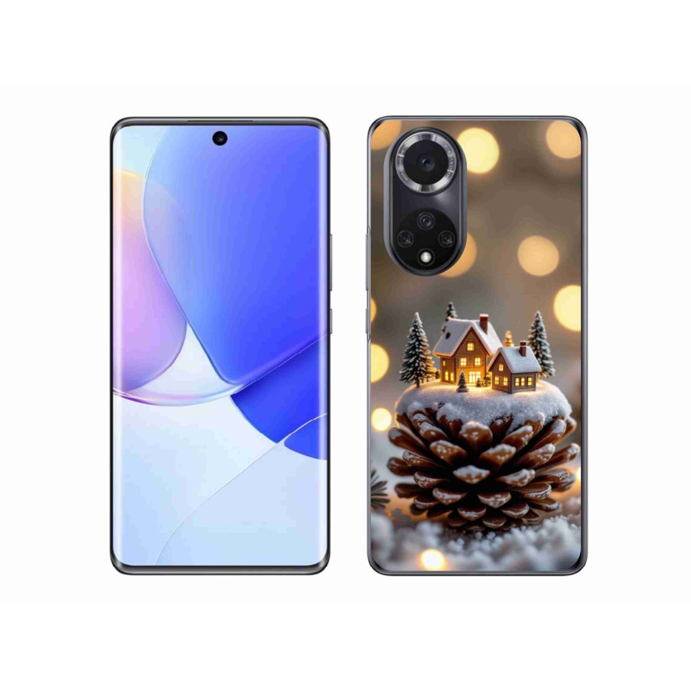 Gélový kryt mmCase na Honor 50 - zimná dedinka