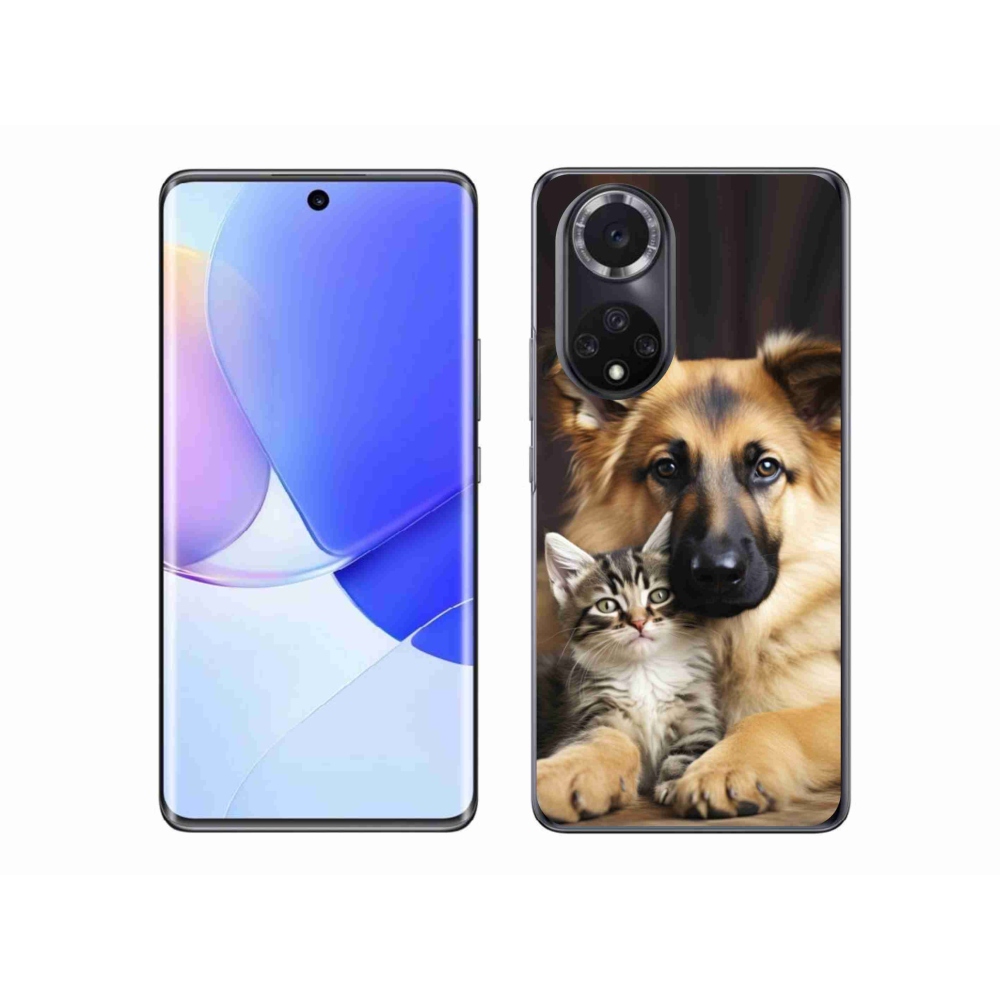 Gélový kryt mmCase na Honor 50 - zvieracie priateľstvo