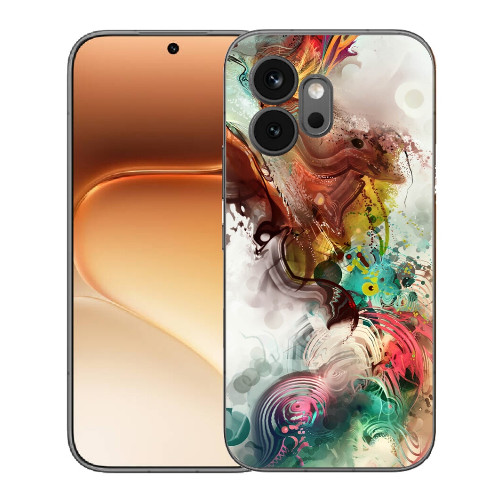 Gélový kryt mmCase na Honor 600 - abstrakt 1