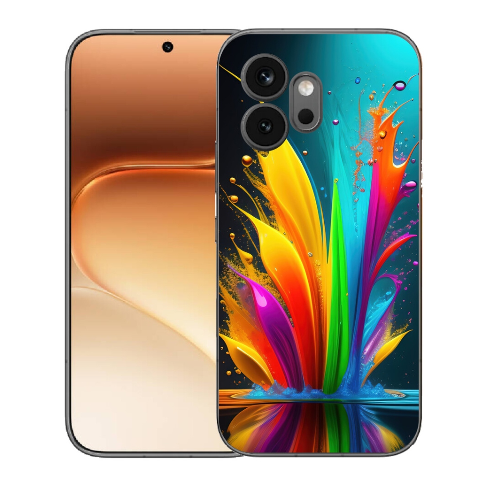 Gélový kryt mmCase na Honor 600 - abstraktný motív 1