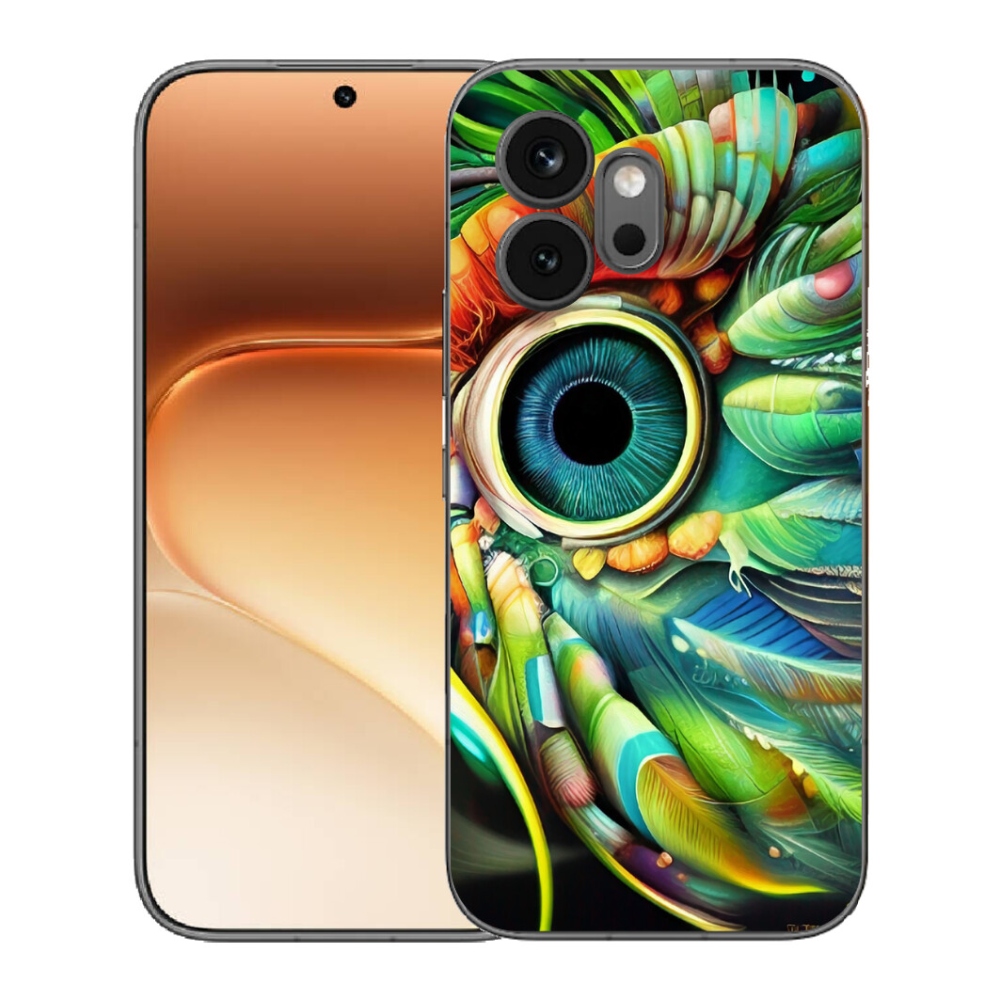 Gélový kryt mmCase na Honor 600 - abstraktný motív 18
