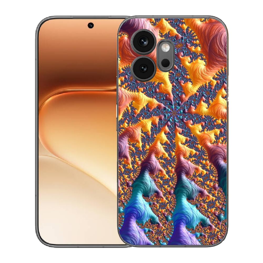 Gélový kryt mmCase na Honor 600 - abstraktný motív 23