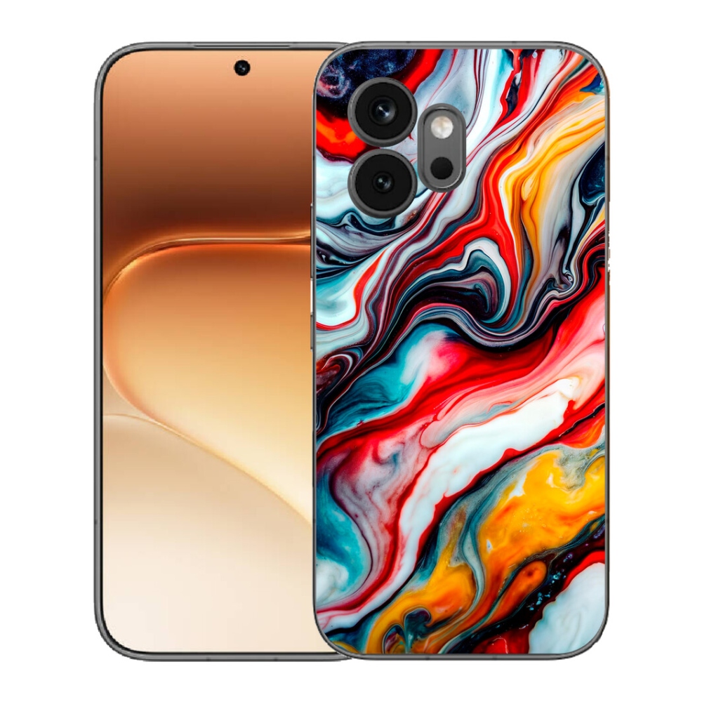 Gélový kryt mmCase na Honor 600 - abstraktný motív 35