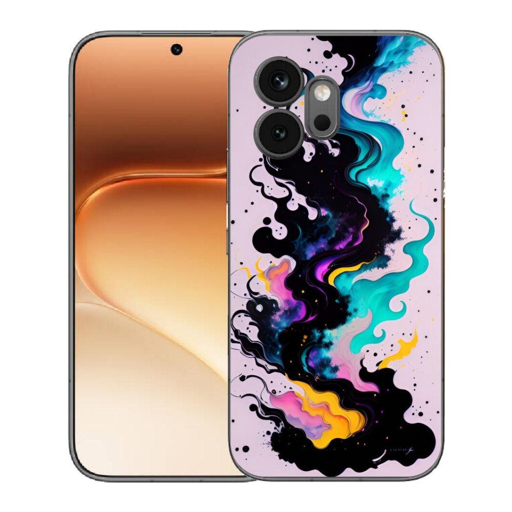 Gélový kryt mmCase na Honor 600 - abstraktný motív 4