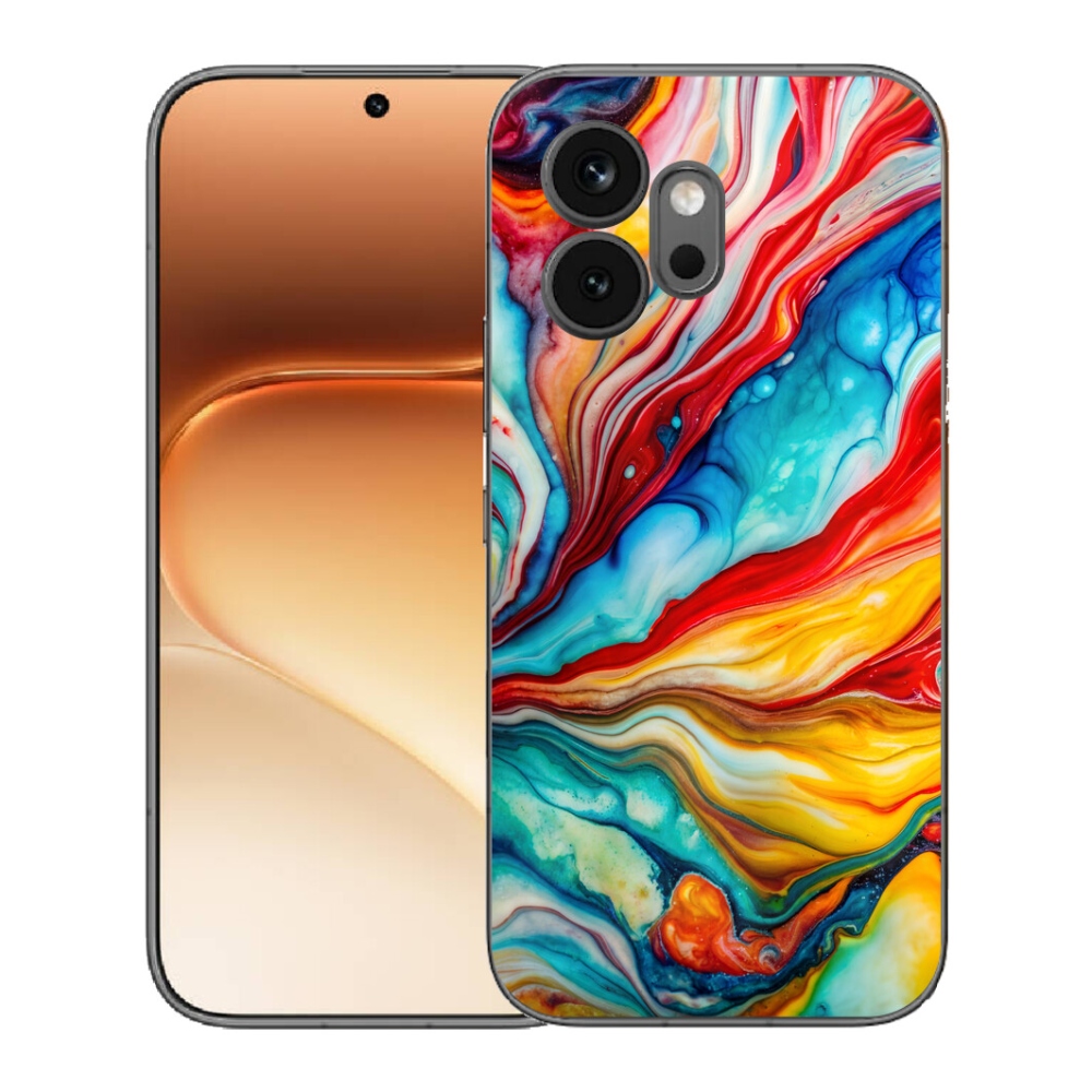 Gélový kryt mmCase na Honor 600 - abstraktný motív 58
