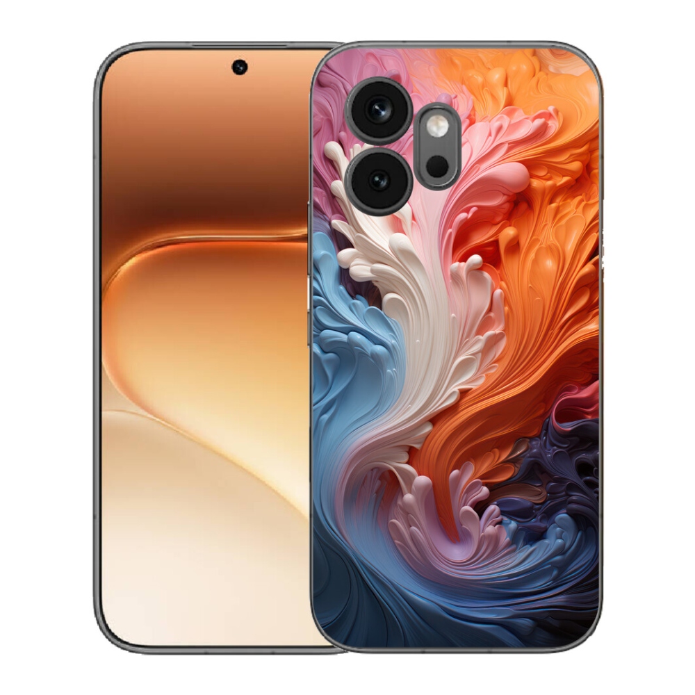 Gélový kryt mmCase na Honor 600 - abstraktný motív 8